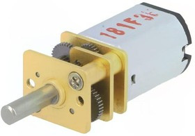 2218, Двигатель: DC, с редуктором, HP, 6ВDC, 1,6А, Ось: D профиль, 298: 1