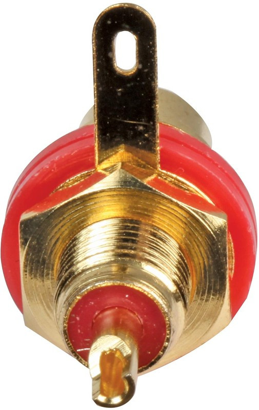 PSG08615, Аудио / видео разъем RCA, 2 контакт(-ов), Гнездо, Контакты с Покрытием из Золота