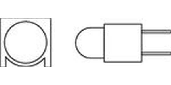 550-2204F, LED Uni-Color Green 563nm 2-Pin Bulk 550-2204F, LED Uni-Color Green 563nm 2-Pin Bulk