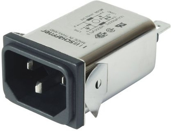 FN9222S-15-06, AC Power Entry Modules SNAP IN NO RESISTOR