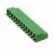 1-282841-2, Fixed Terminal Blocks PCB MOUNT 12P.5 12P.5