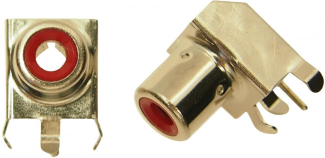 FC68391, Аудио / видео разъем RCA, 1 позиция, 2 контакт(-ов), Гнездо FC68391, Аудио / видео разъем RCA, 1 позиция, 2 контакт(-ов), Гнездо