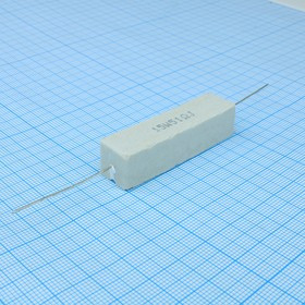 RX27-1 1.2 ОМ 5W 5% / SQP5, (SQP 5W 1.2 5%), Мощный постоянный резистор RX27-1 1.2 кОм 5Вт +5% / SQP5, керамо-цементный корпус