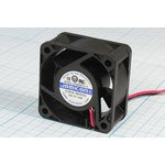 Вентилятор постоянного тока 12В, 40х40х20мм, подшипник скольжения, 7500 об/мин, ВН045S вент 40x40x20