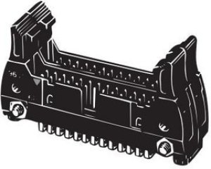 XG4A-1039-A, Rectangular MIL Spec Connectors 2Tier RA Plug 10x2P Long Lock 1Polarize