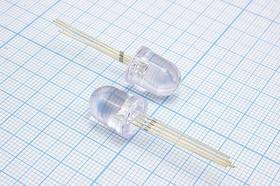 Светодиодная сборка трехцветная красный&amp;зеленый&amp;голубой 10x14мм, линза прозрачный; №5946 СД сборка 10x14\кр&amp;зел&amp;глб\ \\пр\DFL10203RGBC-4L