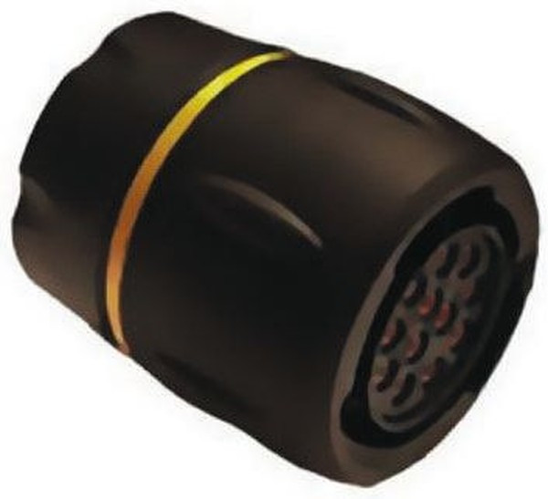 UTS6GN1412S, Souriau Circular Connector, 12 Contacts, Cable Mount, Socket, Female, IP68, IP69K, UTS Series