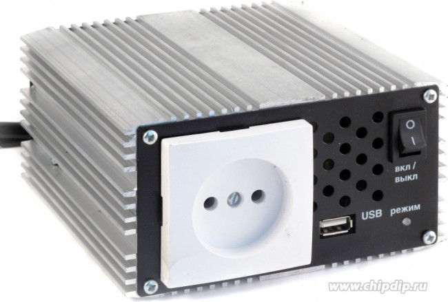 Преобразов. напряжения Вымпел ПН-60 (12-220В, 450 Вт, USB) Преобразов. напряжения Вымпел ПН-60 (12-220В, 450 Вт, USB)