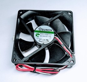 Вентилятор Sunon KDE1209PTV1 DC 92x92x25 12V 1.8W 0.15A 3pin