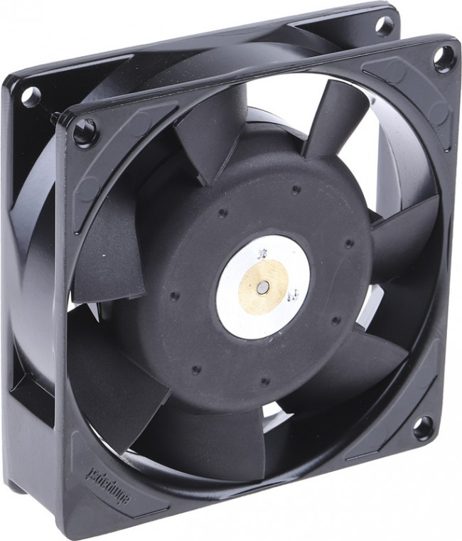 3956, AC Fan Axial Ball Bearing 230V 34.7CFM 35dB 92 X 92 X 25.4mm