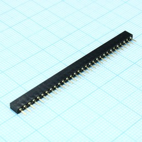DS1026-01-1X30S8BV, (PBS2-30), Гнездо на плату 1 ряд шаг 2мм 30 контактов