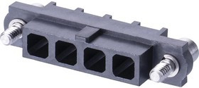 M80-263F204-00-00, Корпус разъема, Datamate Mix-Tek M80, Гнездо, 4 вывод(-ов), 4 мм