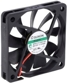 MF60101V3-1000U-A99, Вентилятор осевой, 12В DC, 60x60x10мм, подшипник Vapo, 20,62куб.м/ч, 21,5дБА