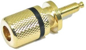 Клемма приборная, 31,2 d12,0мм, 3,8 А, черный, отверстие 6,0/5,2мм, CK2435G BLACK