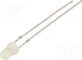 OSMMD23132A, LED; 3mm; white warm; 4200?5800mcd; 30°; Front: convex; 2.7?3.4V OSMMD23132A, LED; 3mm; white warm; 4200?5800mcd; 30°; Front: convex; 2.7?3.4V