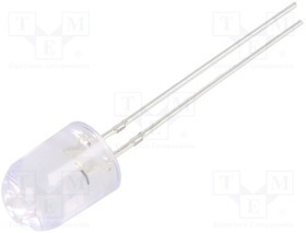 OSB5SA8B31B-CRLED14, CRLED; 8mm; blue; 5800mcd; 30°; Front: convex; 20V; No.of term: 2 OSB5SA8B31B-CRLED14, CRLED; 8mm; blue; 5800mcd; 30°; Front: convex; 20V; No.of term: 2