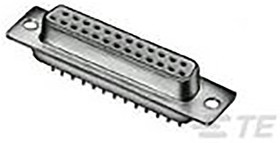7-1393740-0, Разъем D Sub, DB9, Standard, Гнездо, Серия AMPLIMITE HD-20, 9 контакт(-ов), DE, Пайка