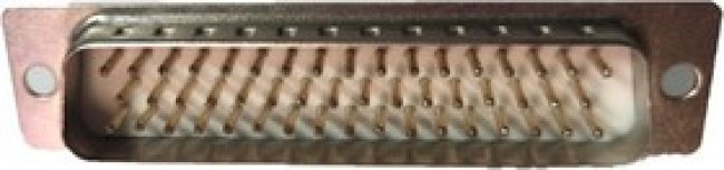 50 Way Panel Mount D-sub Connector Plug, 2.77mm Pitch 50 Way Panel Mount D-sub Connector Plug, 2.77mm Pitch
