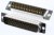 50 Way Panel Mount D-sub Connector Plug, 2.77mm Pitch 50 Way Panel Mount D-sub Connector Plug, 2.77mm Pitch
