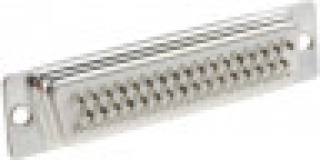 50 Way Panel Mount D-sub Connector Plug, 2.77mm Pitch 50 Way Panel Mount D-sub Connector Plug, 2.77mm Pitch