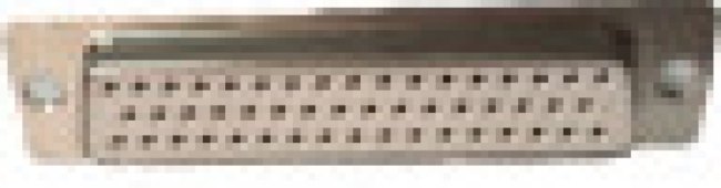 50 Way Panel Mount D-sub Connector Plug, 2.77mm Pitch 50 Way Panel Mount D-sub Connector Plug, 2.77mm Pitch