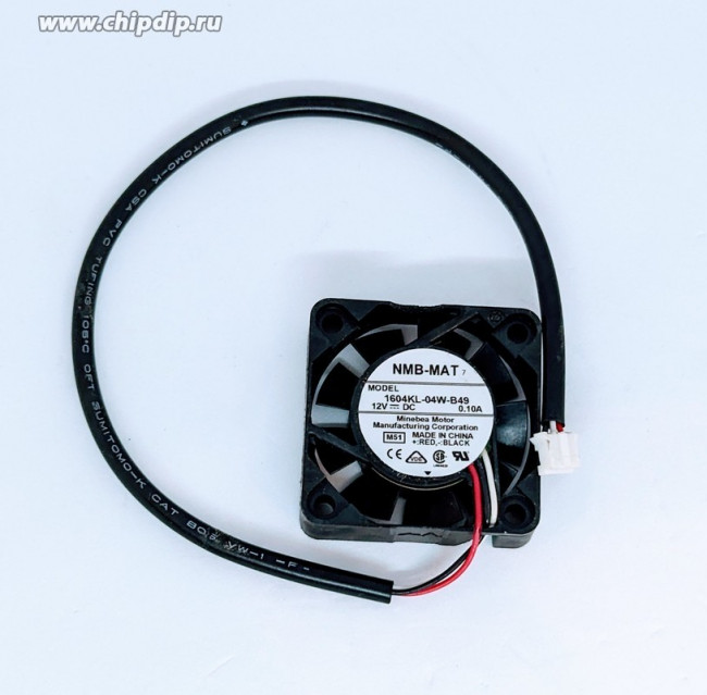 Вентилятор NMB-MAT 1604KL-04W-B49 40x10мм 12V 0.1A OEM