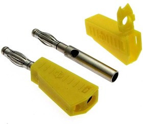 Z040 4mm Stackable Plug YELLOW