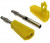 Z040 4mm Stackable Plug YELLOW
