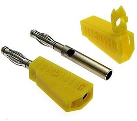 Z040 4mm Stackable Plug YELLOW