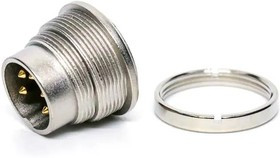 T3362-118, Circular DIN Connectors MALE RECEPTACLE 5 WAY