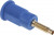 23.3020-23, Blue Female Banana Socket, 4 mm Connector, Solder Termination, 32A, 1000V, Gold Plating