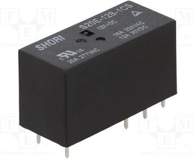 S20E-12B-1CS, Реле: электромагнитное, SPDT, Uобмотки: 12ВDC, Iконтакт.макс: 20А