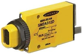 SM312LVQD-50939, Photoelectric Sensor Retroreflective Maximum of 5 m Detection Range NPN/PNP SM312LVQD-50939, Photoelectric Sensor Retroreflective Maximum of 5 m Detection Range NPN/PNP