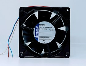 Вентилятор Ebmpapst 5212NH 127x127x38 12V 830mA 10W