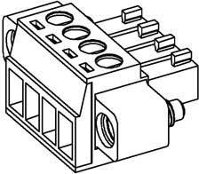 39504-0014, Pluggable Terminal Blocks 3.5MM EURO PLUG RA B PLUG RA BLK ME 14CKT