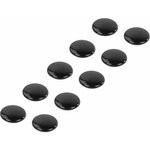 Магниты BLACKWHITE УСИЛЕННЫЕ 30 мм, НАБОР 10 шт, черные, 237466 Магниты BLACKWHITE УСИЛЕННЫЕ 30 мм, НАБОР 10 шт, черные, 237466