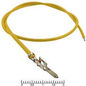 MF-M 4,20 mm AWG20 0,3m yellow, Разъем