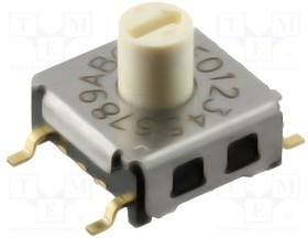 A6KS-164RS, DIP Switches / SIP Switches 16P 5x2 TERM SMT TopActuated EXT SHFT