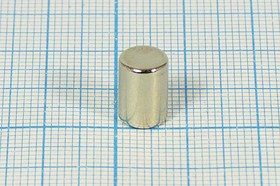 Магнит 7,0x10,0, цилиндр, Ni