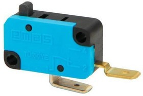 MK1PUP10G, Микропереключатель 10А 250VAC без лапки 1НЗ