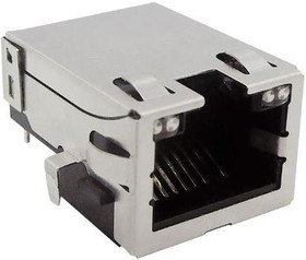 SS-74800-143, Modular Connectors / Ethernet Connectors Mid-Plane Jack No LEDs, 1G, 0.085IN