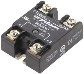 DC200D60, Solid State Relays - Industrial Mount SSR DC OUTPUT 150VDC/60A 4-32VDC