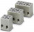 2716033, UK Series G 5/ 3 Non-Fused Terminal Block, 3-Way, 32A, 24 12 AWG Wire, Screw Termination