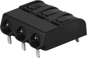 2061-1623/998-404, Клеммная колодка типа провод к плате, Black, 6 мм, 3 вывод(-ов), 20 AWG, 16 AWG, 1.5 мм², Вставной 2061-1623/998-404, Клеммная колодка типа провод к плате, Black, 6 мм, 3 вывод(-ов), 20 AWG, 16 AWG, 1.5 мм², Вставной