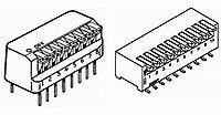 1-5435802-5, DIP Switches / SIP Switches 4 POS SIDE ACT SLD