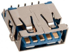 (12014-00034900) коннектор ASUS USB 3 JACK 8P8C R/A,DIP