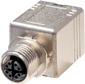 SGM1290, ADAPTER, M12 RCPT-RJ45 JACK, 8POS