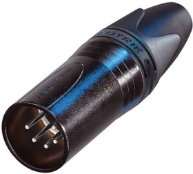 Neutrik NC5MXX-BAG кабельный разъем XLR male черненый корпус 5 контактов