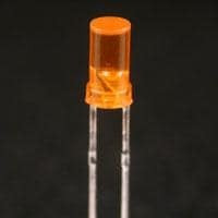 WP424EDT, Standard LEDs - Through Hole Orange 625nm Diffused 5mcd