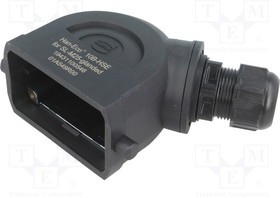 19431100546, Heavy Duty Power Connectors HAN-ECO 10B HD SG LV SD ENTRY M25 W/ GLN